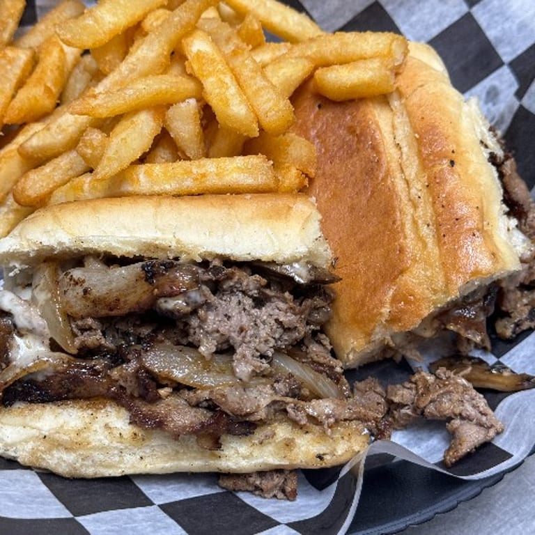 Indulge in Our Cheesesteak