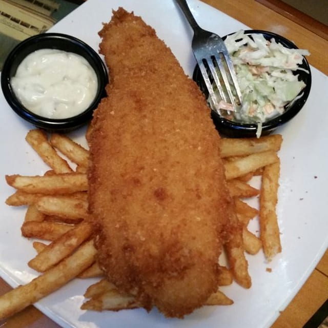 Crunchy Fish Platter.
