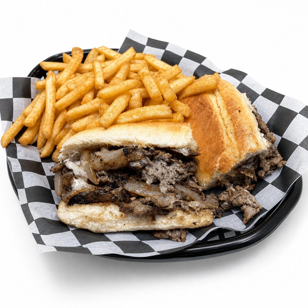 Philly Cheesesteak Sandwich.