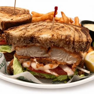 Crunchy Fish Sandwich
