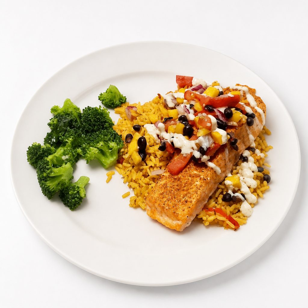 Mango Salmon.