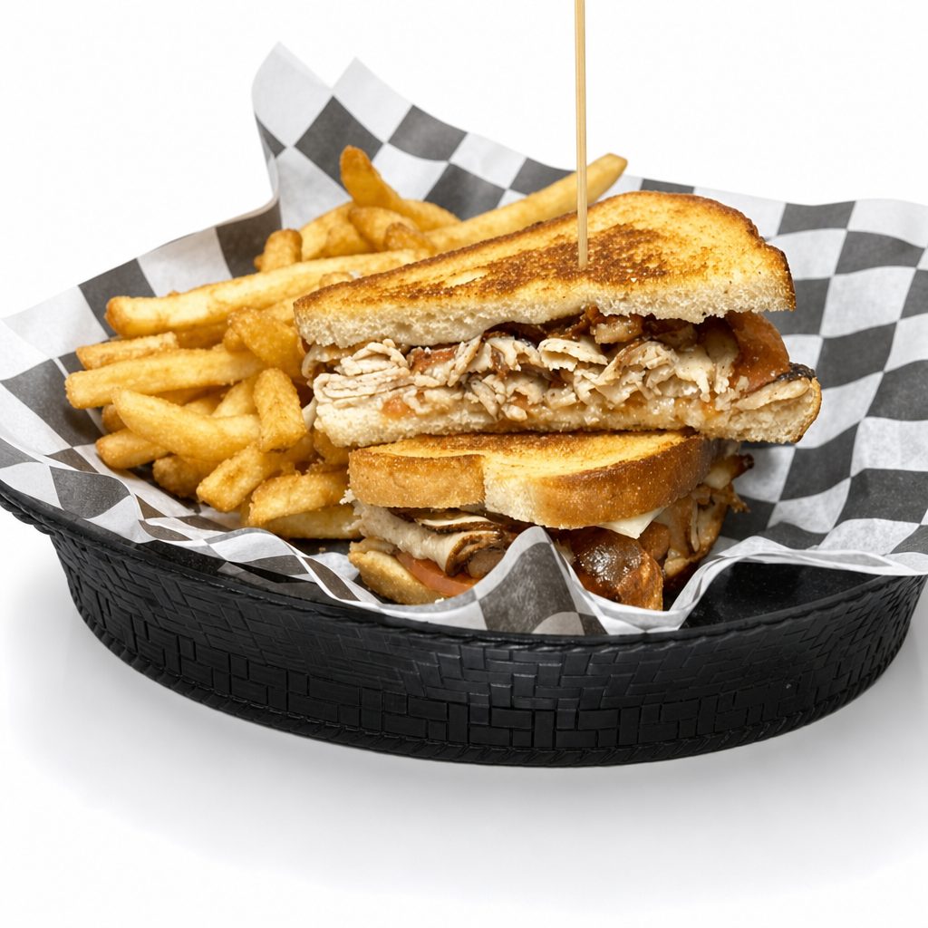 Turkey Melt Sandwich.