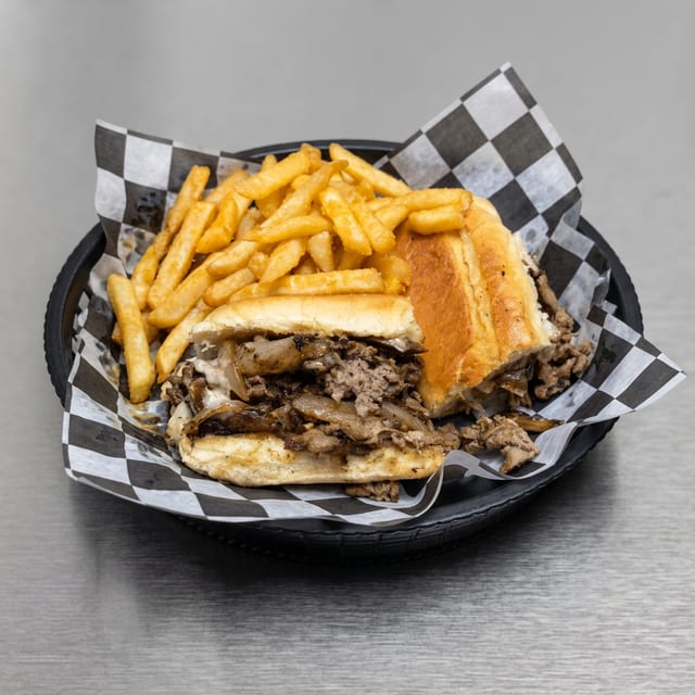 Philly Cheesesteak Sandwich.