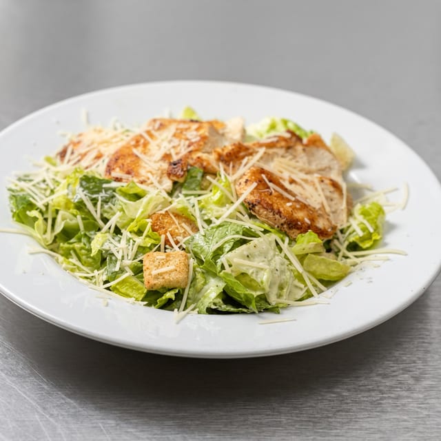 Chicken Caesar Salad.