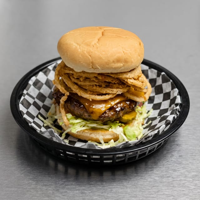 Cruzan Burger.